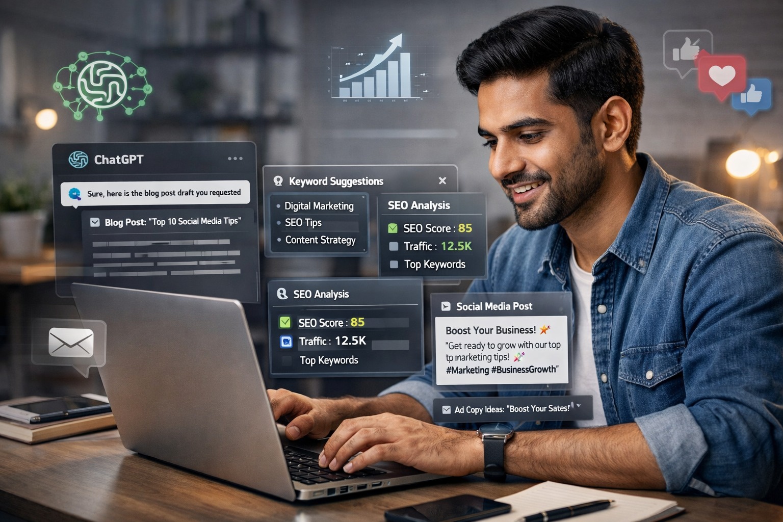 Power of ChatGPT & AI Tools in Digital Marketing